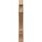 Ekena Millwork 5 1/2-in W x 38-in D x 38-in H Balboa Block Rough Cedar Woodgrain TimberThane Outlooker, Primed Tan OUTUR055X38X38BOA44RCPR - alternate 4